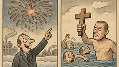 Виц: След зарята идва Йордановден в леда