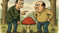 Виц: Изяж мухоморката!