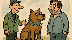 Виц: Купих си страшно куче, от два