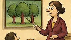 Виц: Учителка по литература дава определение за гората