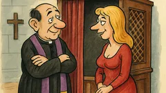 Виц: Свещеникът пита: „Искаш ли да прегрешим?“