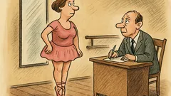 Виц: Жена се явява на кастинг за балет