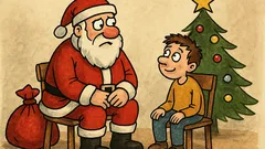 Виц: Не разбирам послушните за Коледа!