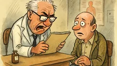 Виц: Мъж отива на преглед...