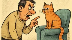 Виц: Психиатър пита пациент за котката му