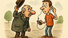 Виц: Някога, от уважение, се повдигаше шапка