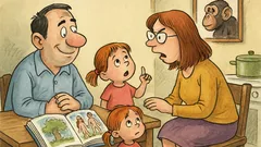 Виц: Момиченце пита тате откъде сме