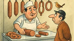 Виц: Защо саламът е толкова скъп?