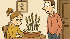 Виц: Ако е садила жито в памук...