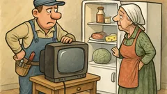 Виц: В този век храната надживя техниката