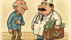 Виц: Здравето е по-скъпо от парите