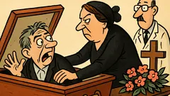 Виц: Скъпа, отвори този ковчег, аз...