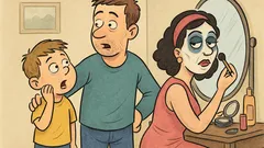 Виц: Тате, страх ме е от зомбита