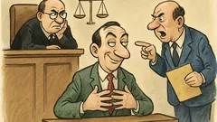 Виц: В съда питат подсъдим измамник