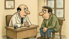 Виц: Отивам на психиатър, а той...