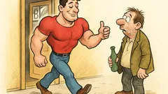 Виц: Ако си хубав, силен и много...