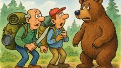 Виц: Взе ли всичко за гората, тате?