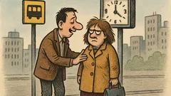 Виц: „Обичам те“ в понеделник сутрин