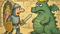 Виц: Чудовище, идвам за принцесата!