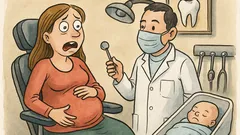 Виц: Бременна съм – вадя зъб...