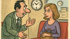 Виц: Мъж се обръща към дама в парка