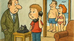 Виц: Ало, баща ти вкъщи ли е?