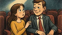 Виц: Момче и момиче в киното