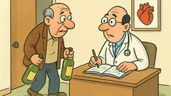 Виц: При кардиолога Бай Пешо пие по две