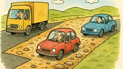 Виц: В България караме, където има асфалт