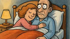 Виц: Много се притесних тази вечер, когато жена