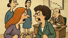 Виц: Люта женска кавга в офиса, шефът…