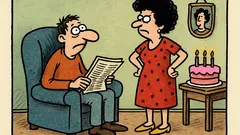 Виц: Любов е, когато забравиш рождения ѝ ден...