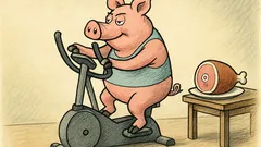 Виц: Умното прасе ходи на фитнес…