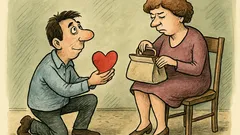Виц: Обясни ли се в любов на Валентин?