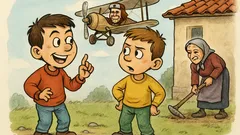 Виц: Две момчета се хвалят – моят дядо