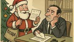Виц: Писмо до вестника преди Коледа...
