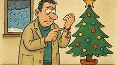 Виц: Свалям мартеницата или вадя елхата?