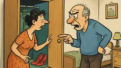 Виц: На кой говориш в гардероба?