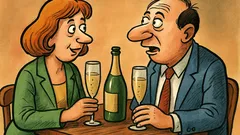 Виц: Непознати мъж и жена седят в бар