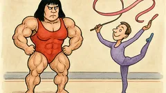 Виц: По-страшен от женския културизъм е