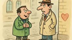 Виц: Кога си роден, пита тя