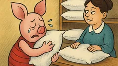 Виц: Прасчо в магазина пита за възглавници