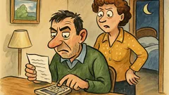 Виц: Габровец гледа сметката за тока...