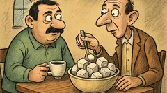 Виц: Колко захар искаш в кафето, пита