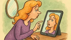 Виц: Огледалце, я кажи, огледалце...