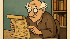 Виц: Попаднаха ми древни ръкописи за барове