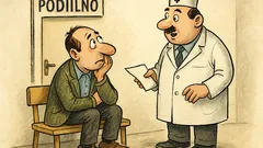 Виц: В чакалнята на родилното...