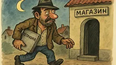 Виц: Един пияница стана „Хакера“ в селото