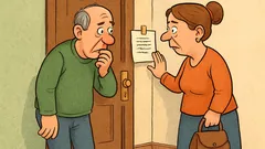 Виц: Мамо, тате, изчезвам без обяснения