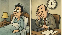 Виц: Ако не ти се спи вечер...